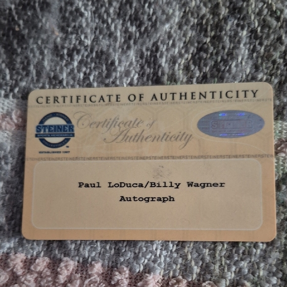 Framed Baseball Memorabilia with Black Frame - Picture 4 of 5